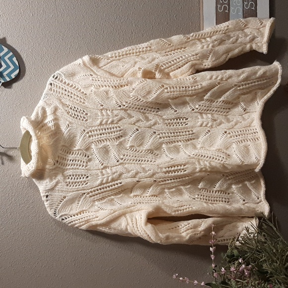 Handmade Sweaters - Hanmade Knitted Sweater. No Labels. Suposed To Be Size Large